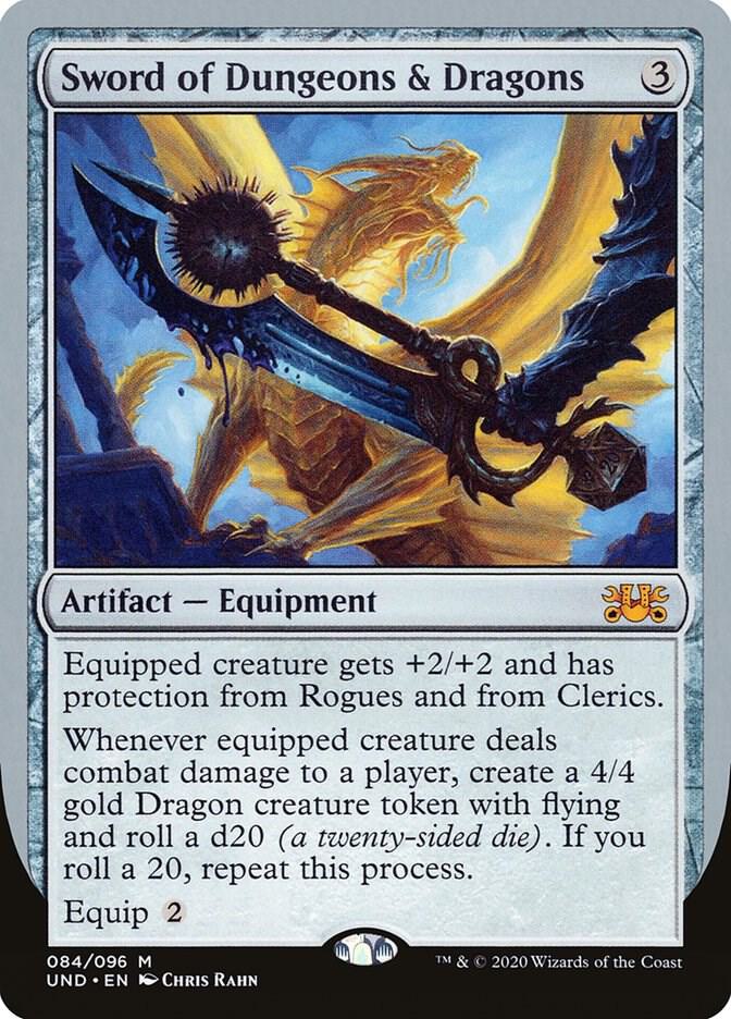 Sword of Dungeons & Dragons 84 card from Unsanctioned