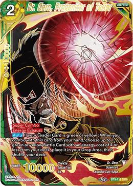 Dr. Gero, Progenitor of Terror (SPR) BT9-115 card from Universal Onslaught