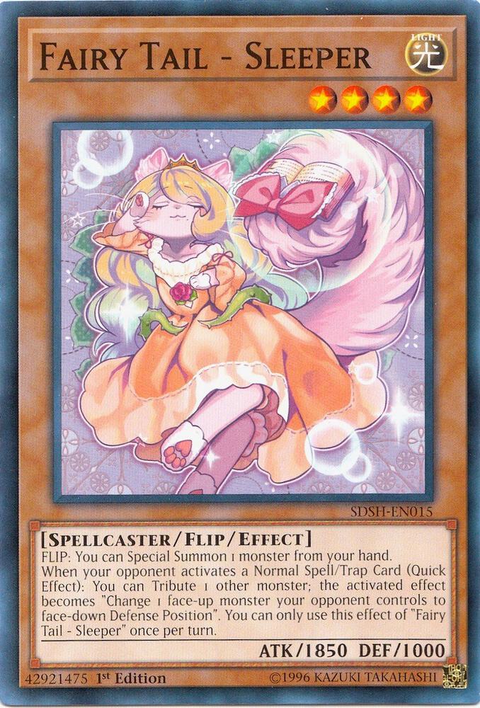 Fairy Tail - Sleeper SDSH-EN015 card from Structure Deck: Shaddoll Showdown
