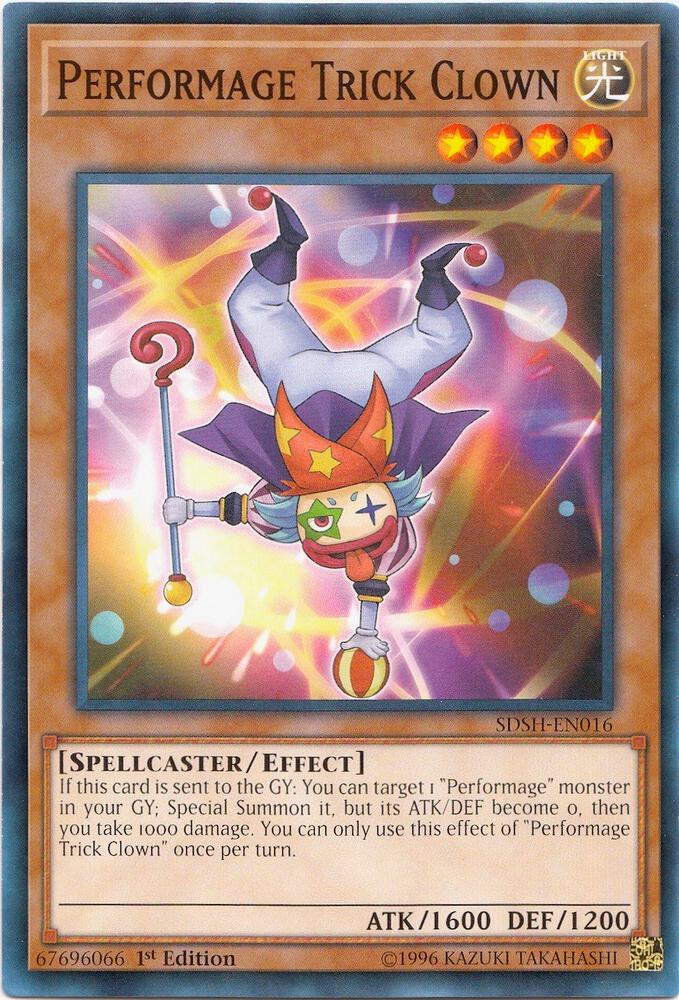 Performage Trick Clown SDSH-EN016 card from Structure Deck: Shaddoll Showdown