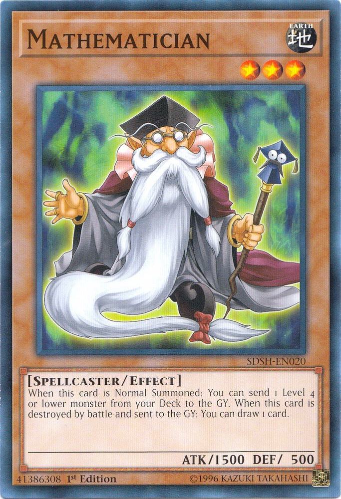 Mathematician SDSH-EN020 card from Structure Deck: Shaddoll Showdown