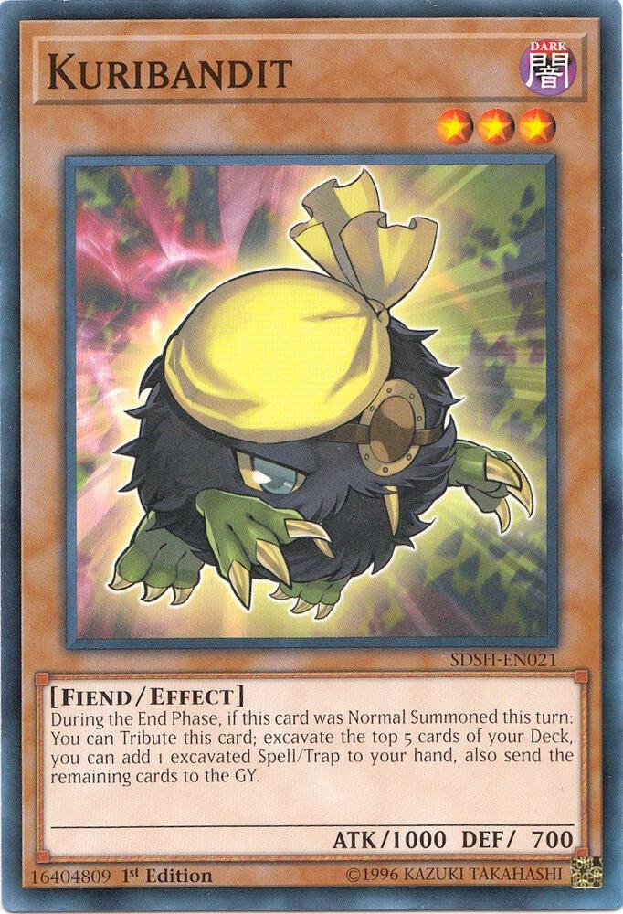 Kuribandit SDSH-EN021 card from Structure Deck: Shaddoll Showdown