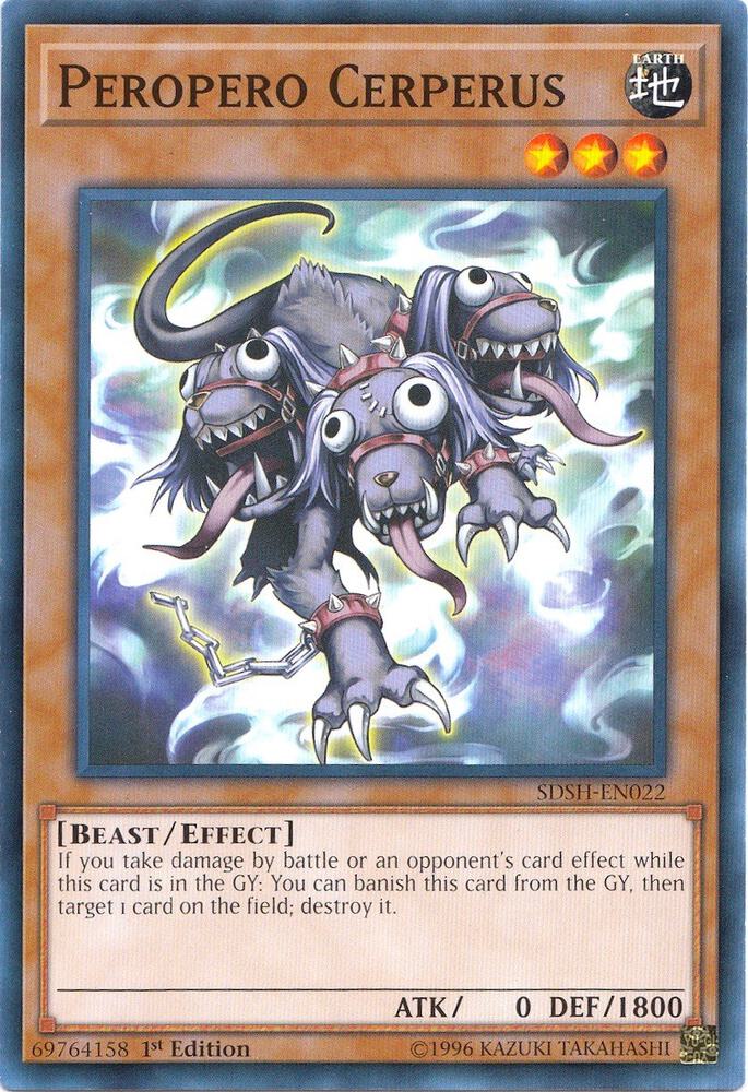Peropero Cerperus SDSH-EN022 card from Structure Deck: Shaddoll Showdown