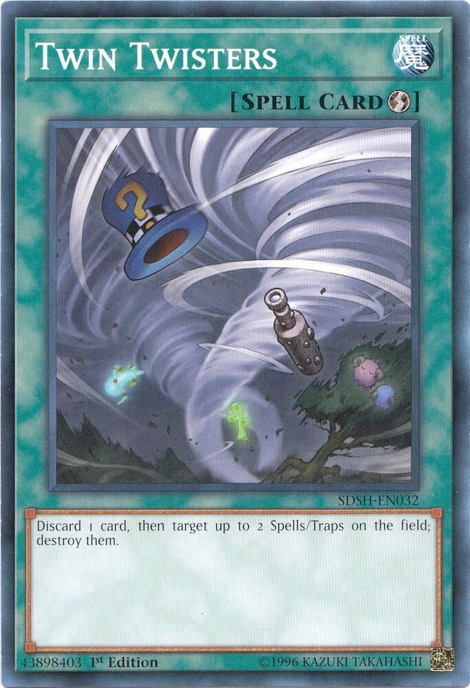Twin Twisters SDSH-EN032 card from Structure Deck: Shaddoll Showdown