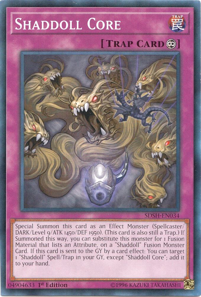 Shaddoll Core SDSH-EN034 card from Structure Deck: Shaddoll Showdown