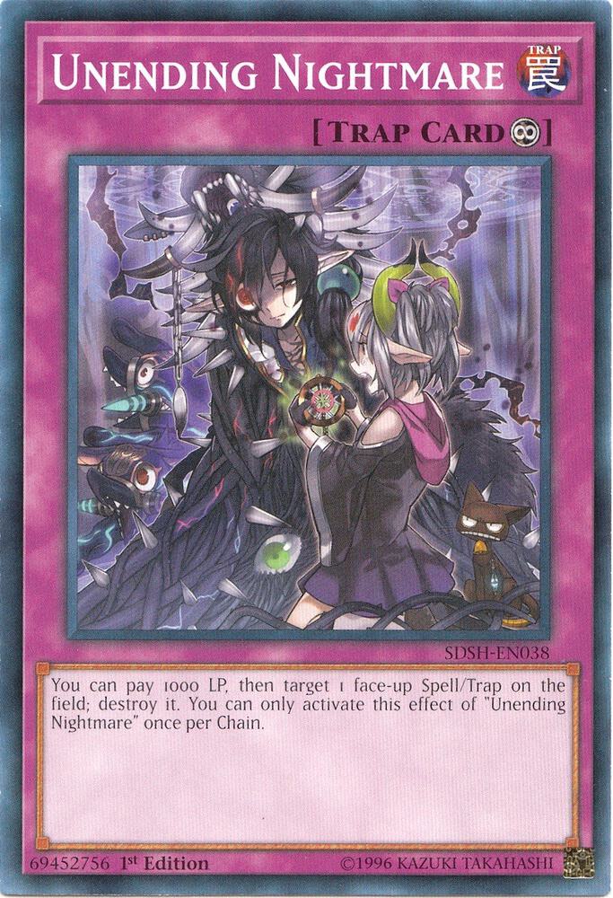 Unending Nightmare SDSH-EN038 card from Structure Deck: Shaddoll Showdown