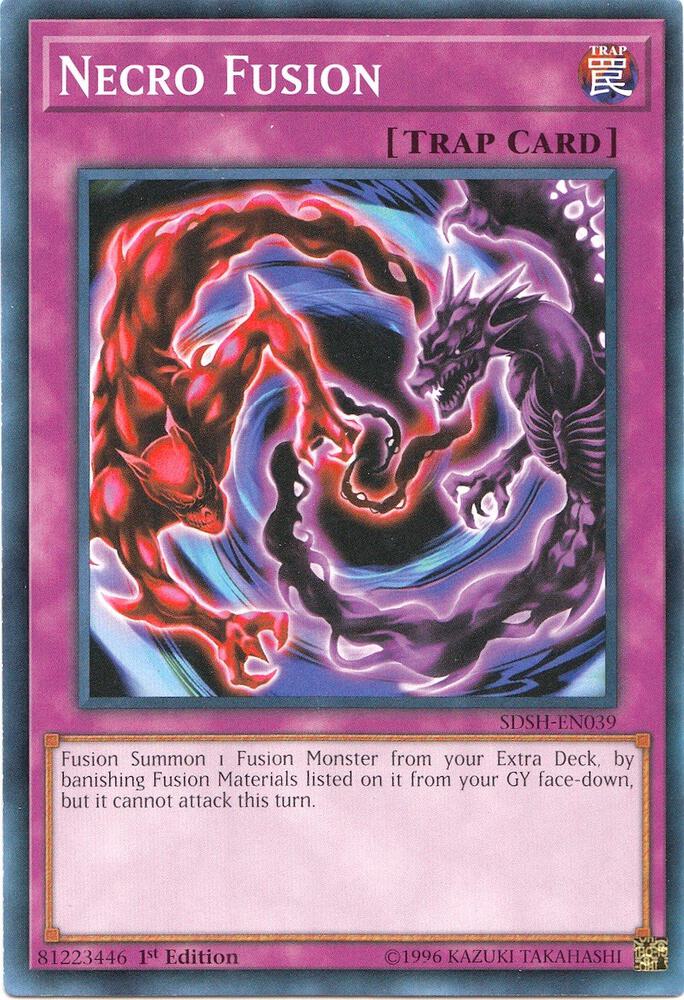 Necro Fusion SDSH-EN039 card from Structure Deck: Shaddoll Showdown