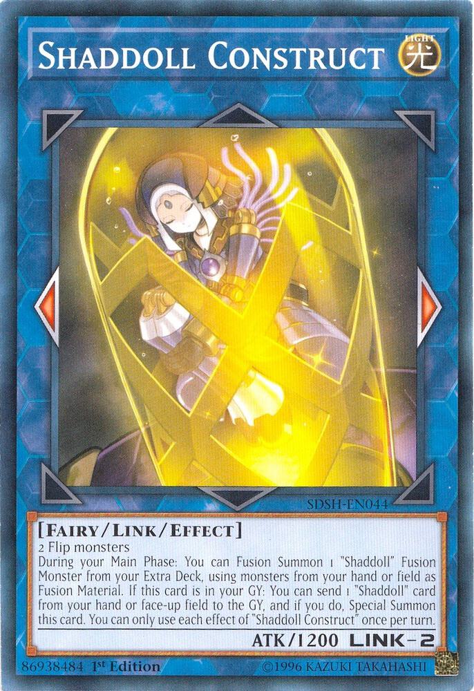 Shaddoll Construct SDSH-EN044 card from Structure Deck: Shaddoll Showdown