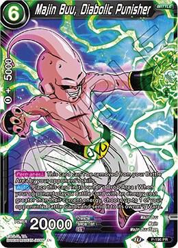 Majin Buu, Diabolic Punisher P-196 card from Promotion Cards