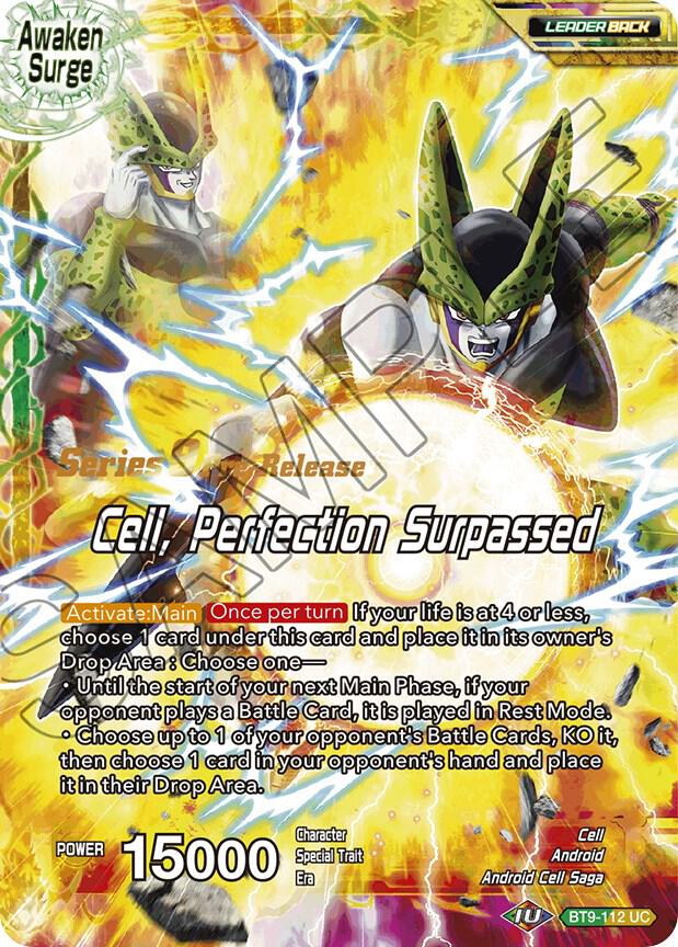 Cell // Cell, Perfection Surpassed BT9-112 card from Universal Onslaught Pre-Release Cards