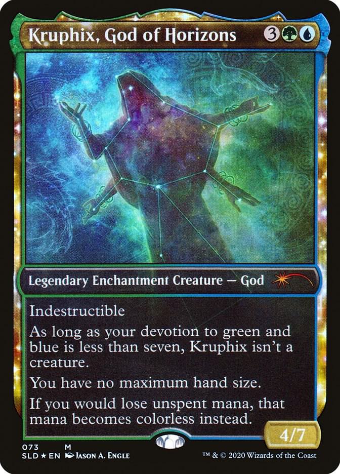 Kruphix, God of Horizons 73 card from Secret Lair Drop Series