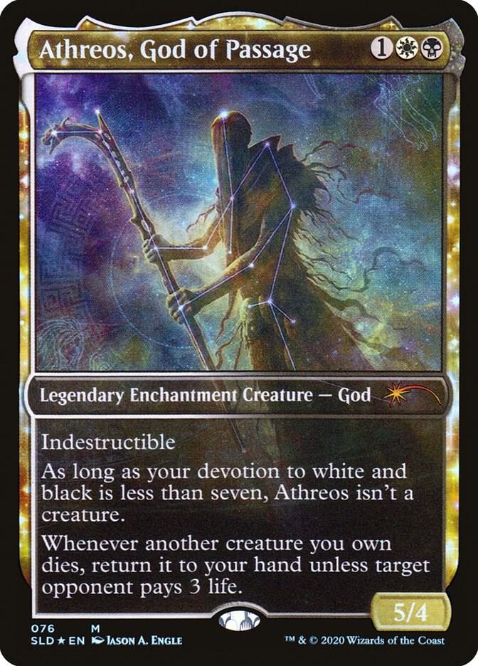 Athreos, God of Passage 76 card from Secret Lair Drop Series
