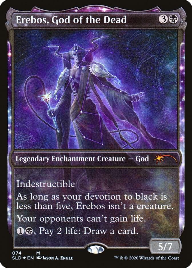 Erebos, God of the Dead 74 card from Secret Lair Drop Series
