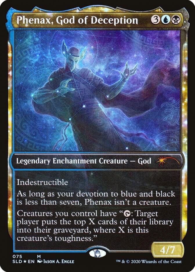 Phenax, God of Deception 75 card from Secret Lair Drop Series