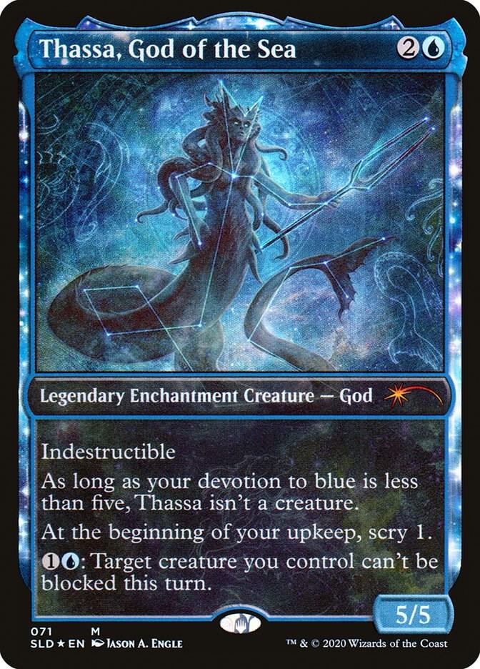 Thassa, God of the Sea 71 card from Secret Lair Drop Series