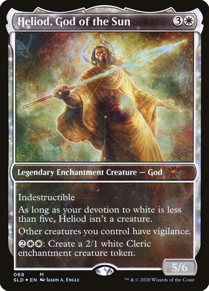 Heliod, God of the Sun 68 card from Secret Lair Drop Series