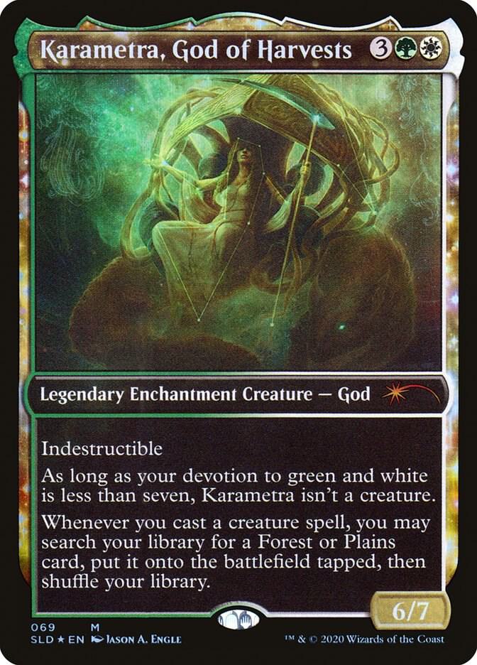 Karametra, God of Harvests 69 card from Secret Lair Drop Series