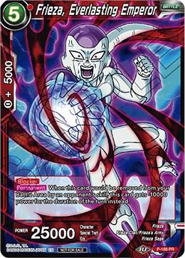 Frieza, Everlasting Emperor P-188 card from Promotion Cards