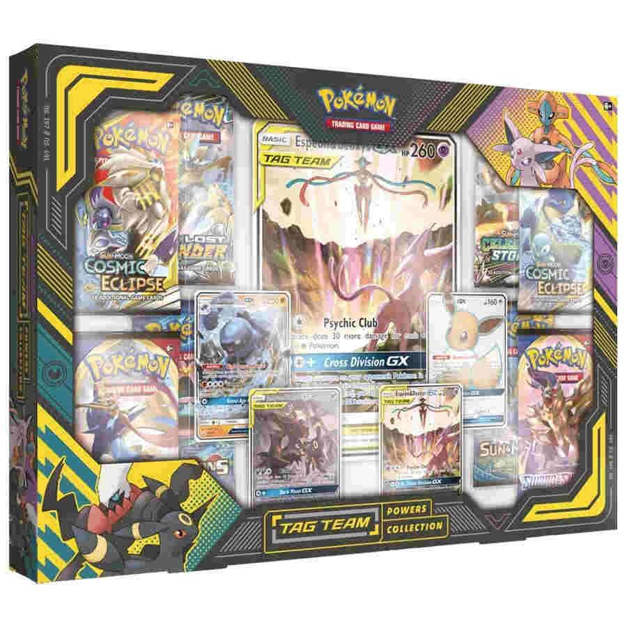 TAG TEAM Powers Collection [Espeon & Deoxys GX] card from Miscellaneous Cards & Products