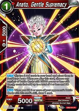 Anato, Gentle Supremacy DB2-010 card from Draft Box 05 - Divine Multiverse