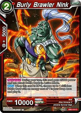 Burly Brawler Nink DB2-018 card from Draft Box 05 - Divine Multiverse