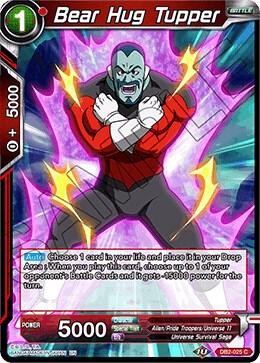 Bear Hug Tupper DB2-025 card from Draft Box 05 - Divine Multiverse