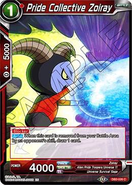 Pride Collective Zoiray DB2-026 card from Draft Box 05 - Divine Multiverse