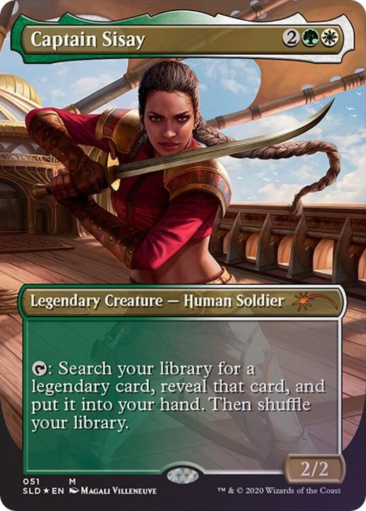 Captain Sisay 51 card from Secret Lair Drop Series
