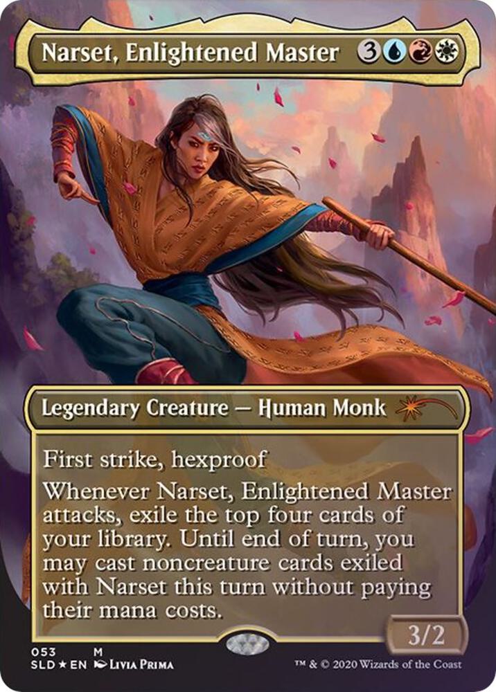 Narset, Enlightened Master 53 card from Secret Lair Drop Series