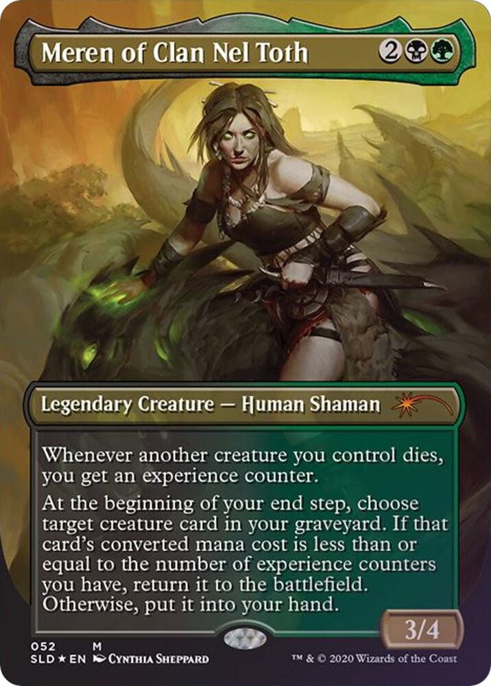 Meren of Clan Nel Toth 52 card from Secret Lair Drop Series