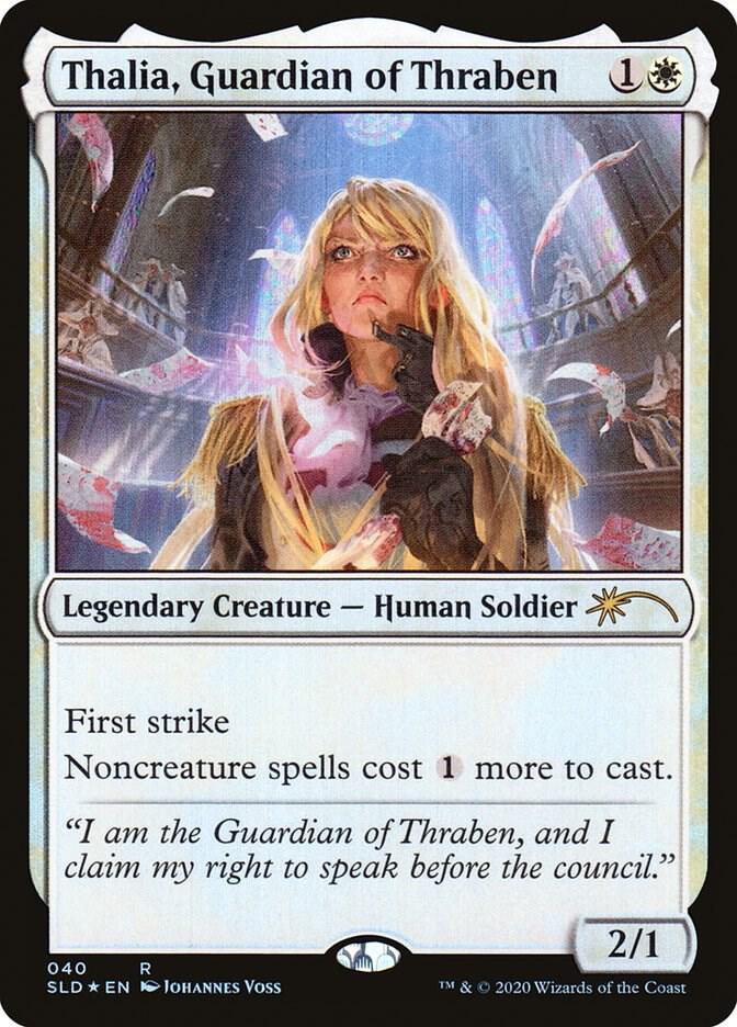 Thalia, Guardian of Thraben 40 card from Secret Lair Drop Series