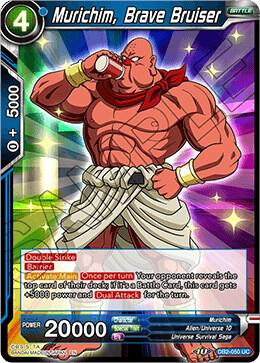 Murichim, Brave Bruiser DB2-050 card from Draft Box 05 - Divine Multiverse