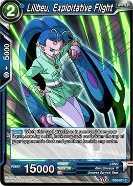 Lilibeu, Exploitative Flight DB2-051 card from Draft Box 05 - Divine Multiverse
