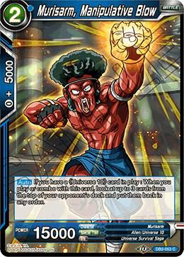 Murisarm, Manipulative Blow DB2-053 card from Draft Box 05 - Divine Multiverse