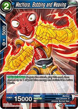 Mechiorp, Bobbing and Weaving DB2-054 card from Draft Box 05 - Divine Multiverse