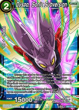 Dyspo, Sonic Subversion DB2-059 card from Draft Box 05 - Divine Multiverse