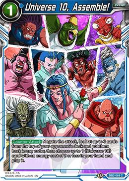 Universe 10, Assemble! DB2-064 card from Draft Box 05 - Divine Multiverse