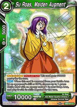 Su Roas, Maiden Augment DB2-077 card from Draft Box 05 - Divine Multiverse