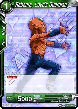 Rabanra, Love's Guardian DB2-083 card from Draft Box 05 - Divine Multiverse