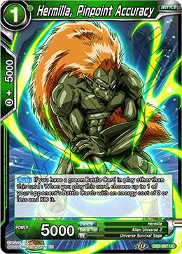 Hermilla, Pinpoint Accuracy DB2-087 card from Draft Box 05 - Divine Multiverse