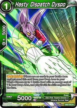 Hasty Dispatch Dyspo DB2-092 card from Draft Box 05 - Divine Multiverse