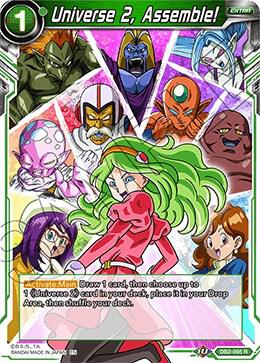Universe 2, Assemble! DB2-095 card from Draft Box 05 - Divine Multiverse