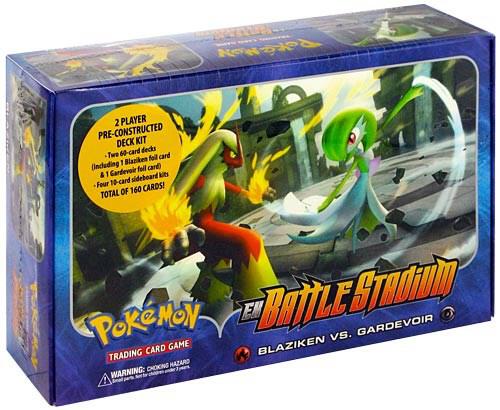 EX Battle Stadium: Blaziken vs. Gardevoir card from EX Battle Stadium