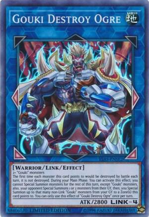 Gouki Destroy Ogre IGAS-ENSE2 card from Ignition Assault