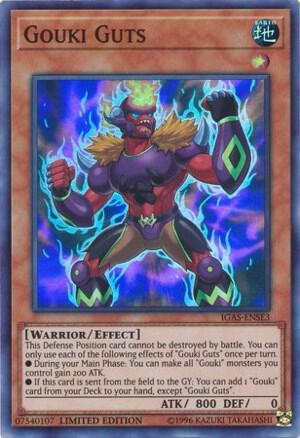 Gouki Guts IGAS-ENSE3 card from Ignition Assault