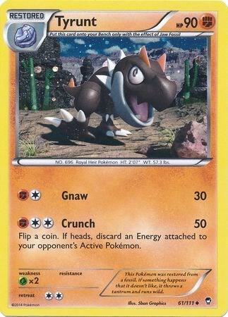 Tyrunt - 61/111 (Cosmos Holo) 061/111 card from Miscellaneous Cards & Products