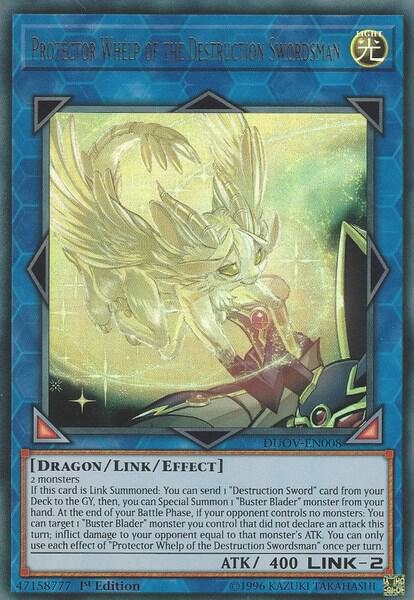 Protector Whelp of the Destruction Swordsman DUOV-EN008 card from Duel Overload