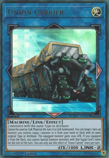 Union Carrier DUOV-EN009 card from Duel Overload