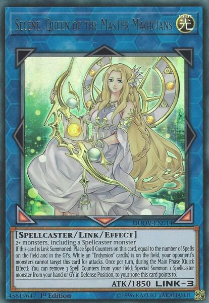 Selene, Queen of the Master Magicians DUOV-EN014 card from Duel Overload