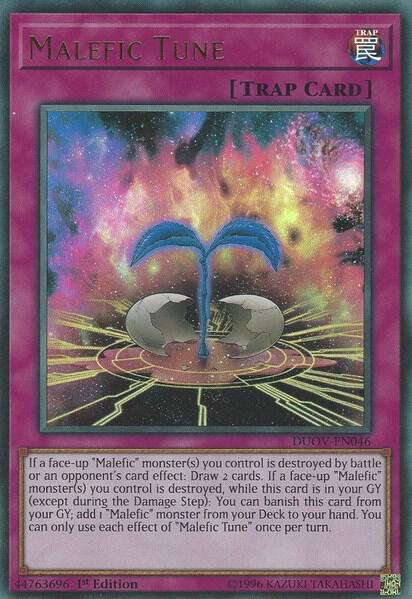 Malefic Tune DUOV-EN046 card from Duel Overload